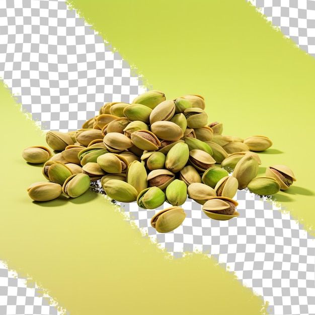 a pile of seeds with a green background and a white x on the left.