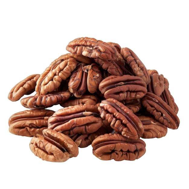 A Pile of Shelled Pecan Nuts