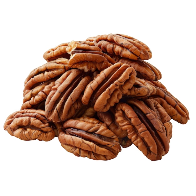 A Pile of Shelled Pecan Nuts