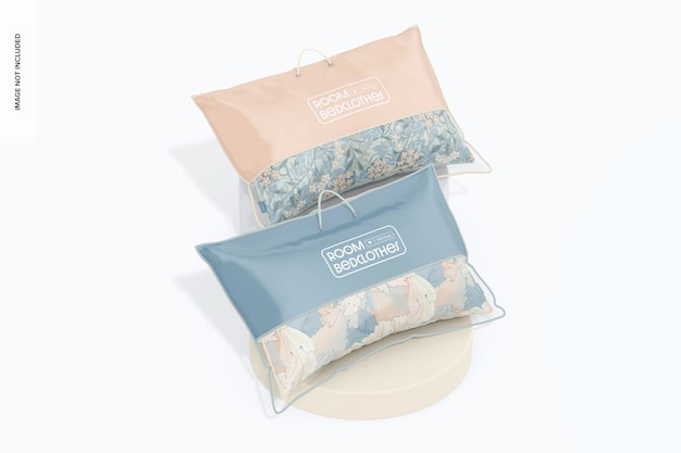 Pillow Bags Mockup