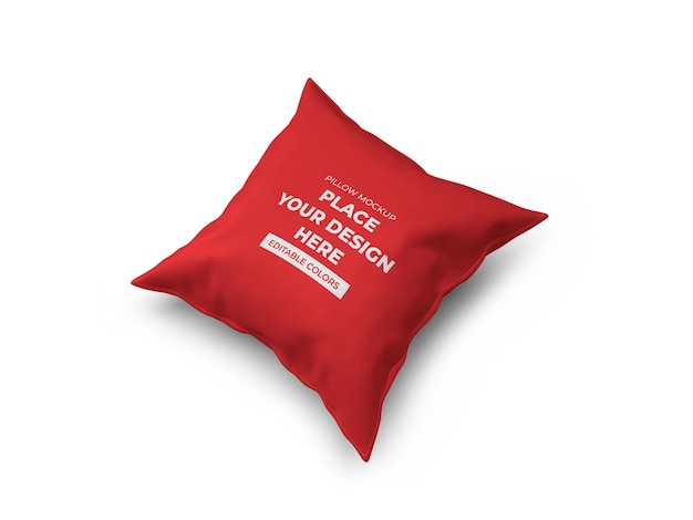 Pillow Cushion Mockup Template Isolated PSD