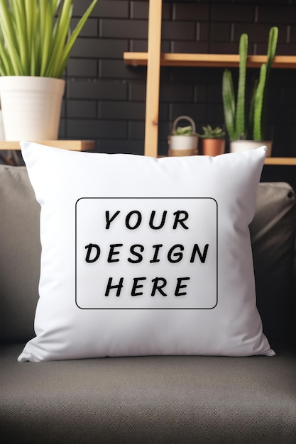 Pillow Mockup PSD