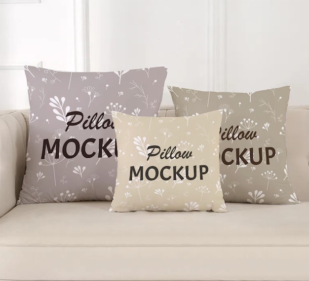 pillow mockup