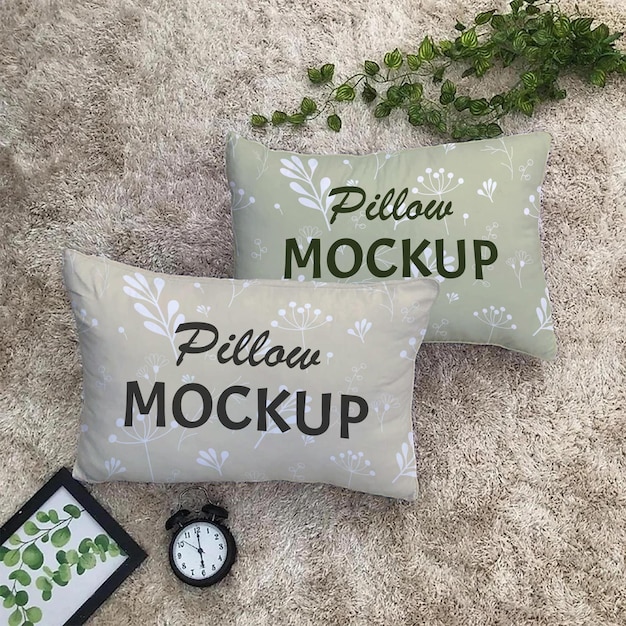 pillow mockup