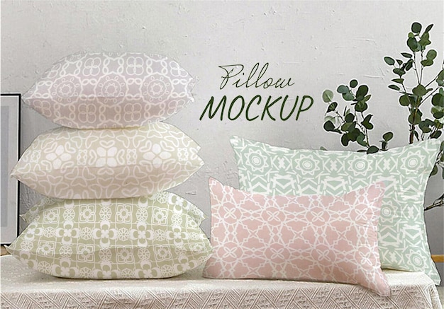 pillow mockup