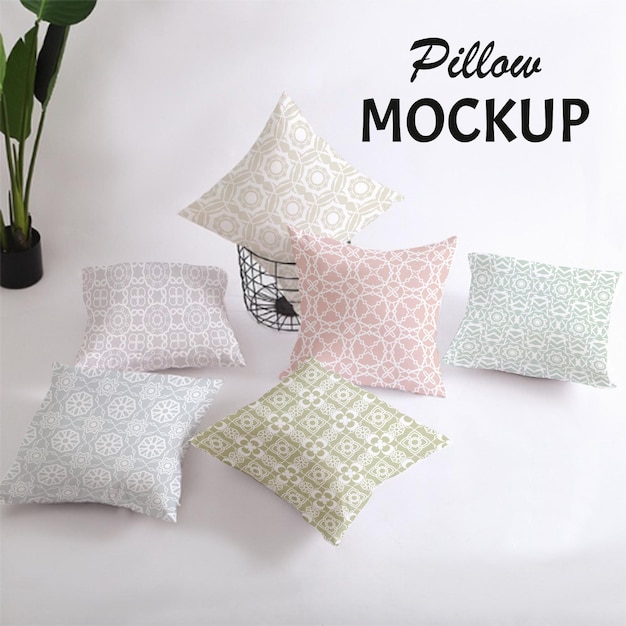 pillow mockup