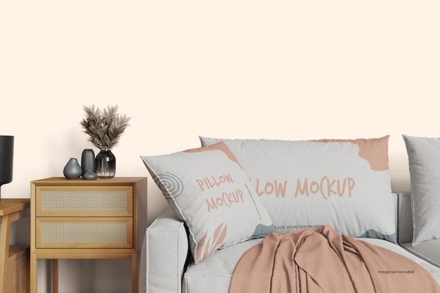 PSD pillow mockup