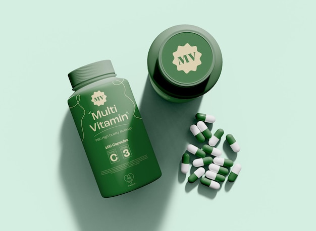 Pills Mockup