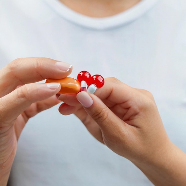 pills and thermometer