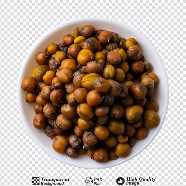 Pindi chana isolated on transparent background