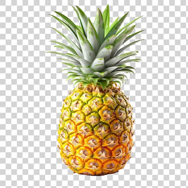 Pineapple fruit on transparent background png clipart