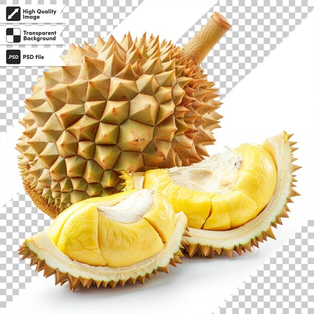 PSD a pineapple with the word durian on it