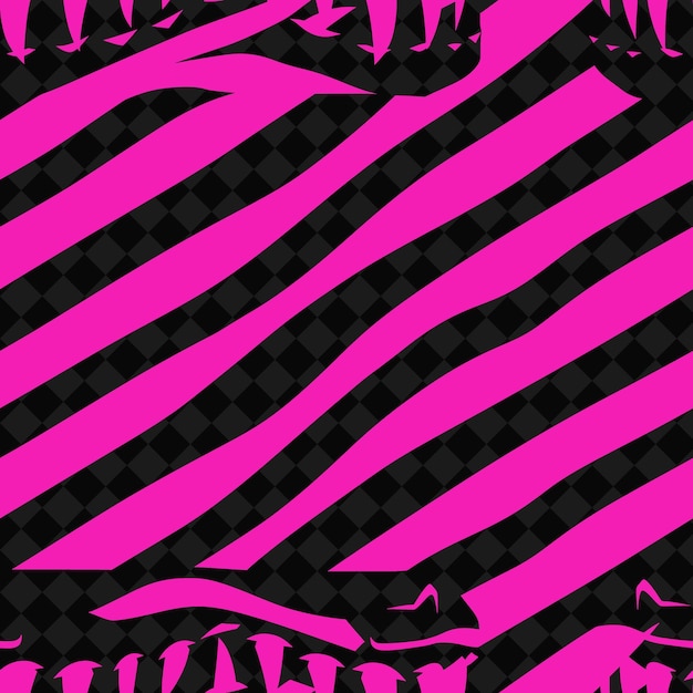 PSD a pink background with black and white stripes and a black and white striped background