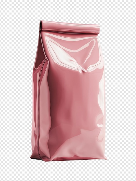 a pink bag of perfume with a pink cover