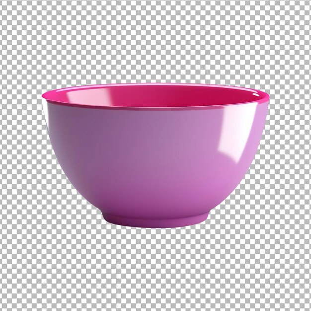 Pink_Bowl isolated on transparent background