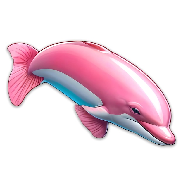 Pink Dolphin Logo design