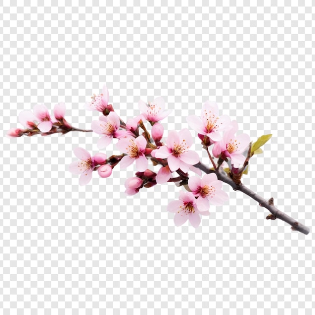 pink flowers on a white background