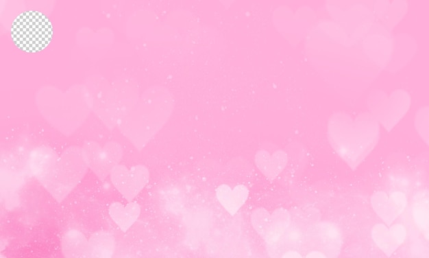 Pink hearts