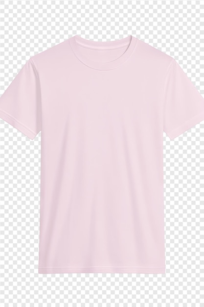 a pink t - shirt with a white t - shirt on the front