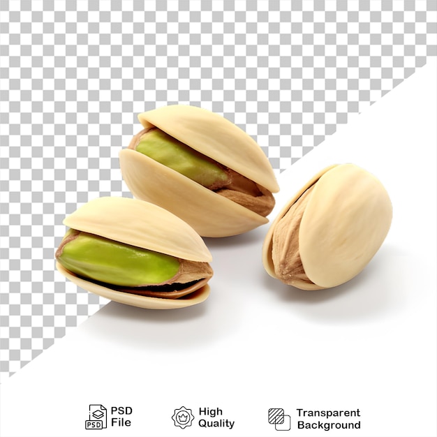 pistachio nuts isolated on transparent background include png file