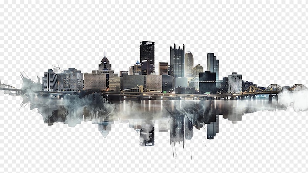 Pittsburgh city skyline