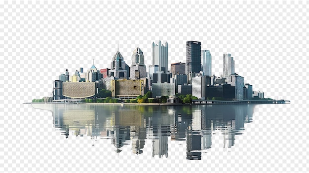 Pittsburgh city skyline