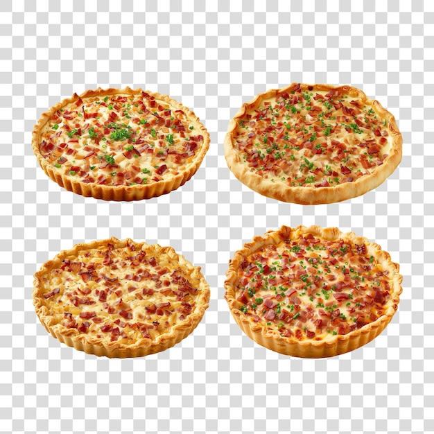 Pizza isolated on transparent background PNG