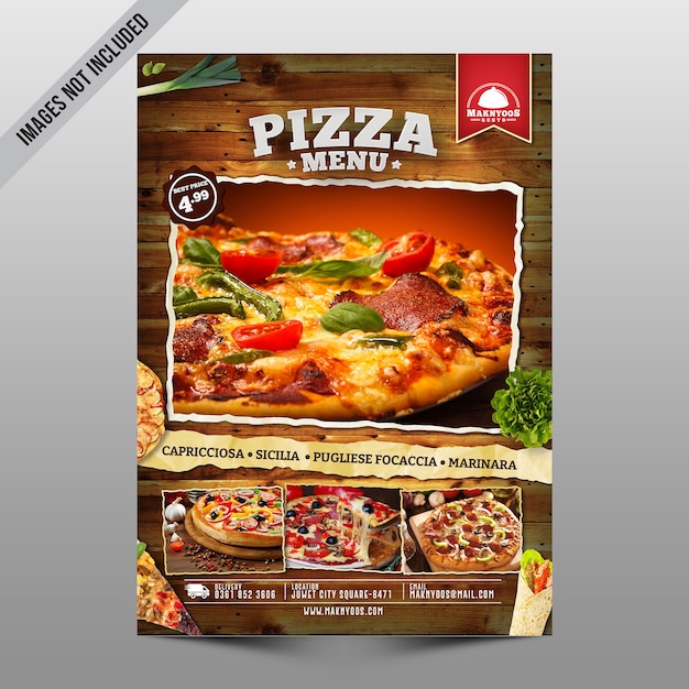 Pizza Menu Flyer