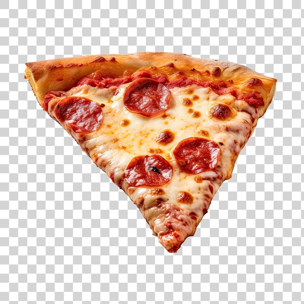 Pizza slice on transparent background png clipart