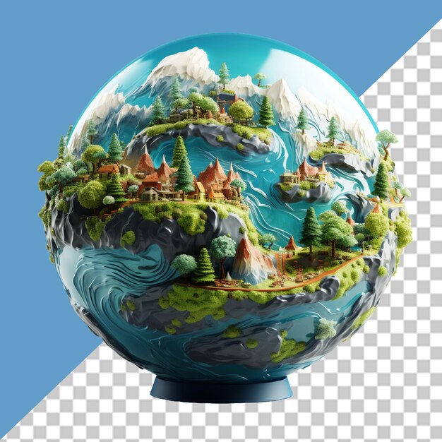 Planet Earth PNG Illustration