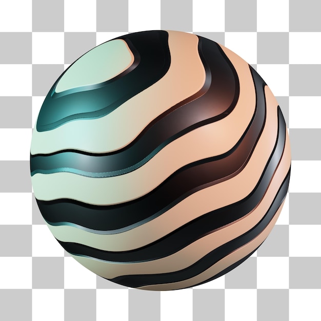 PSD planet venus 3d icon