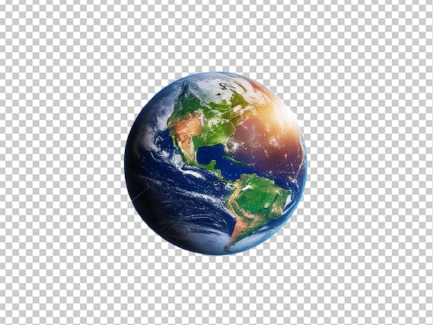 a planet with a picture of a planet on it