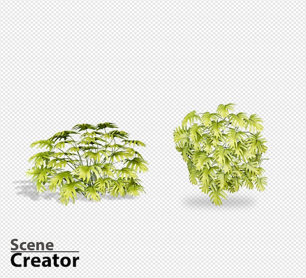 Plant 3d rendering