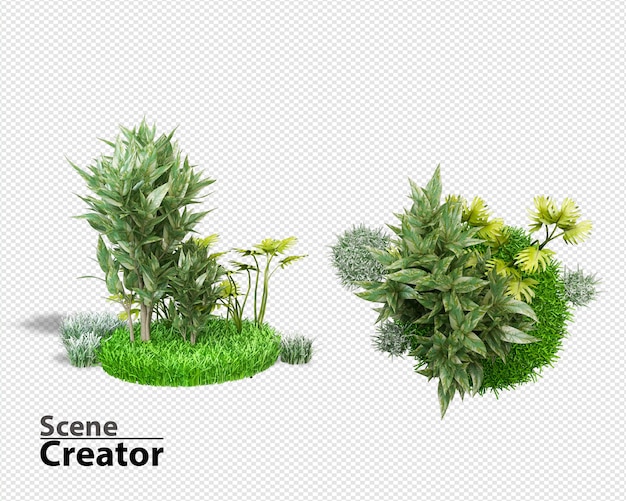 Plant 3d rendering