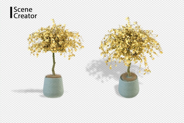 Plant 3d rendering