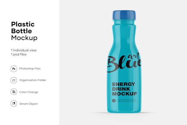 Plastic Bottle Mockup