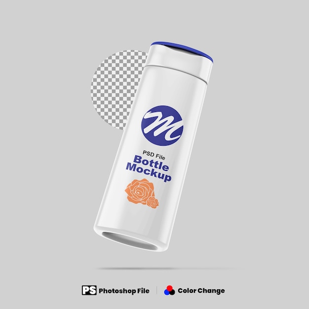 Plastic Bottle Mockup