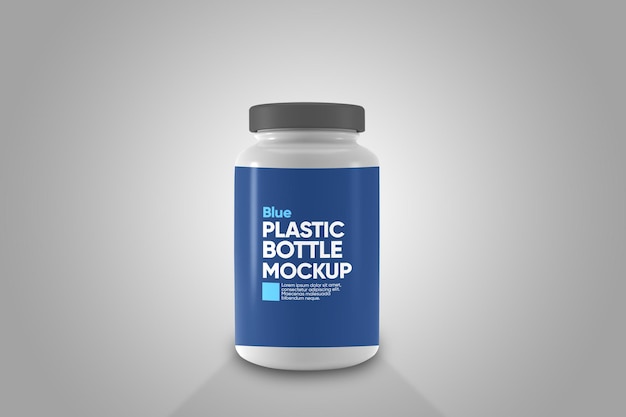 Plastic Bottle Mockup