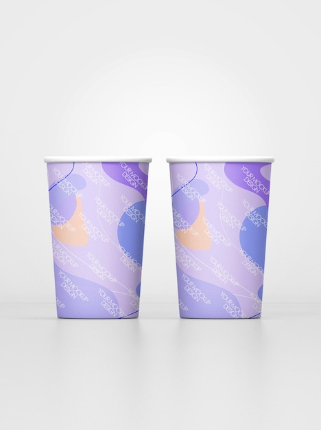 plastic cup mockup