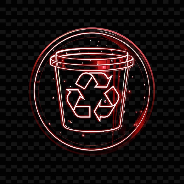 a plastic cup with a recyclable symbol on it