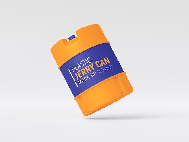 Plastic Jerry Can Mockup