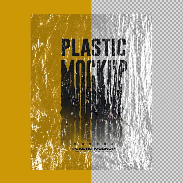 PSD plastic mockup