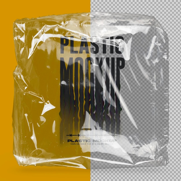 PSD plastic mockup