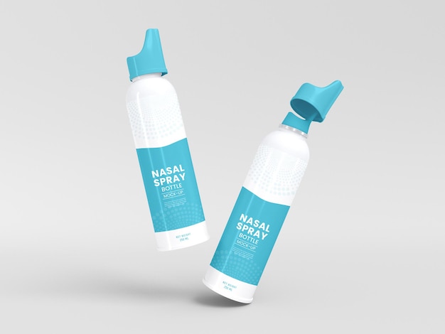 Plastic Nasal Spray Bottle  