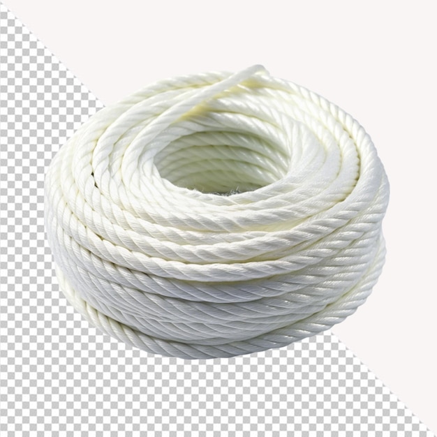 a plastic rope on transparent background