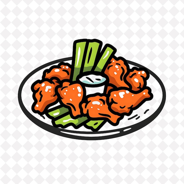 PSD a plate of chicken with a side of vegetables on it