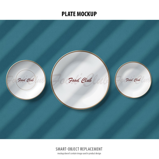 Plate Mockup