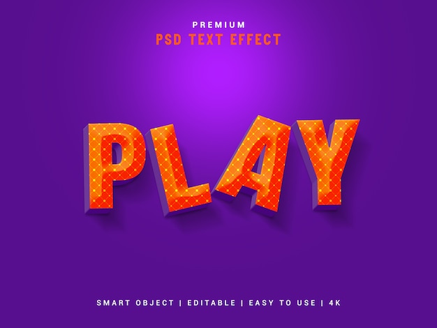 Play text effect maker