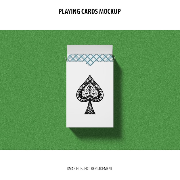 Playing Cards Mockup