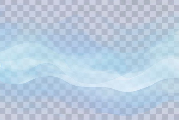 PSD png abstract blue wave background texture transparent background